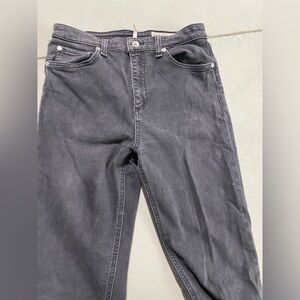 rag & bone Women’s Dark Gray Relaxed Jeans